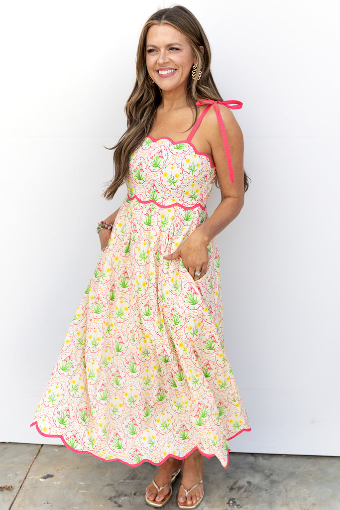 Take Me To The Beach Dress - Pink
