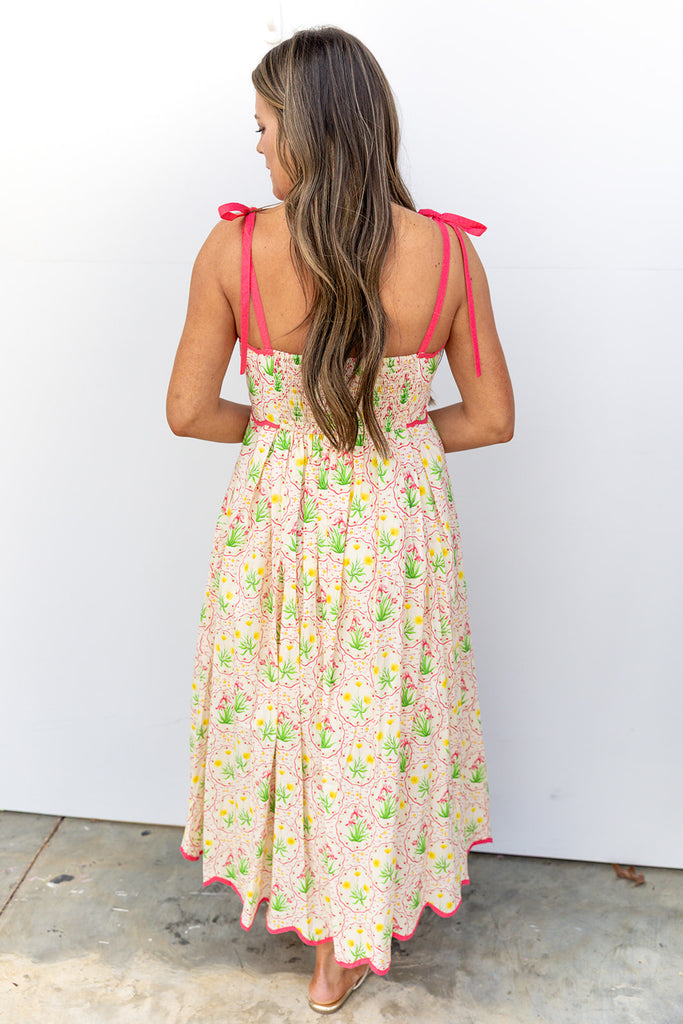 Take Me To The Beach Dress - Pink