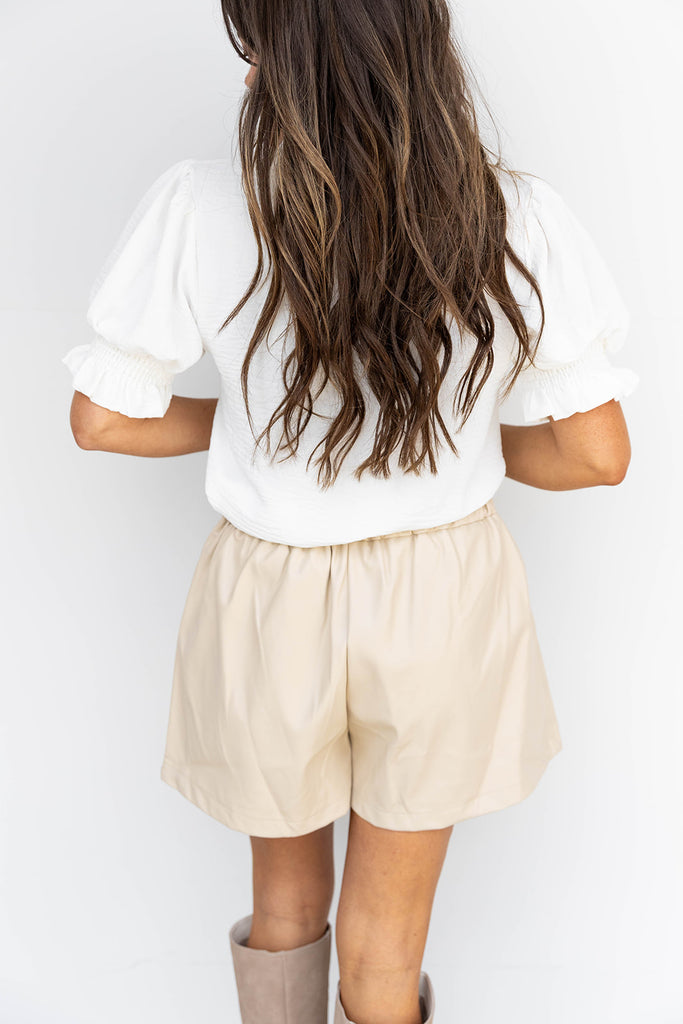 Tailgates and Touchdowns Top- White