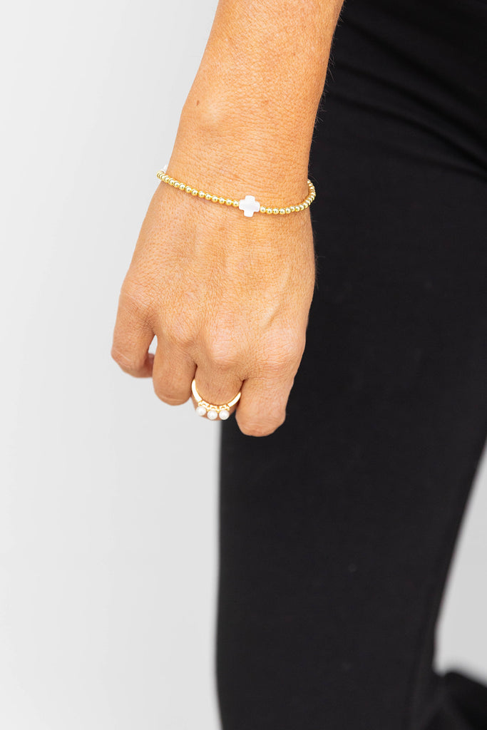 BB Lila Beaded Bracelet Clover