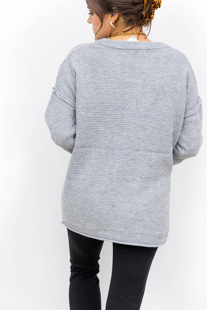 Movement for fall sweater - Heather Grey