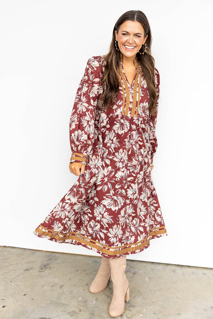 Autum Charm Maxi