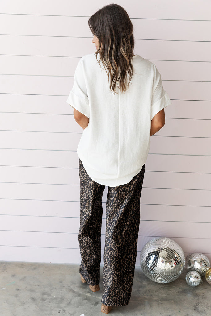 Blissful Blouse - White