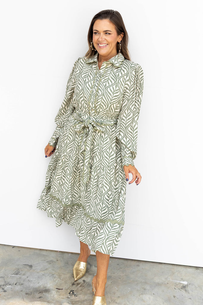 Sage and Serenity Dress- Sage