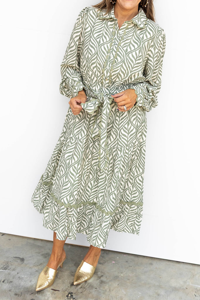 Sage and Serenity Dress- Sage