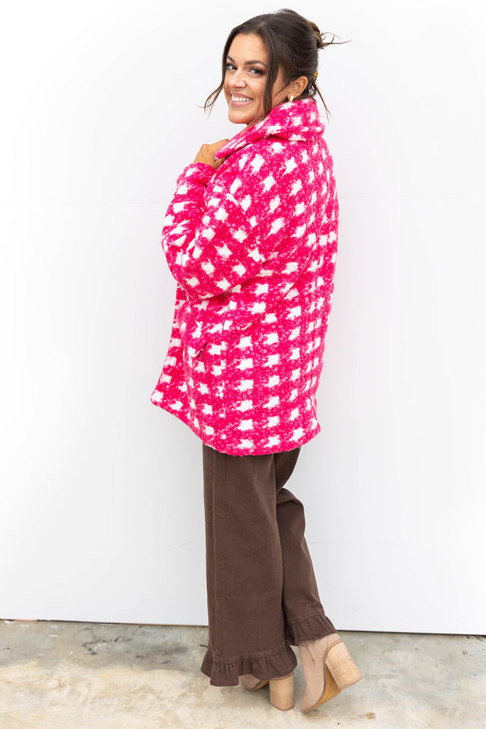 High Society Coat - Pink