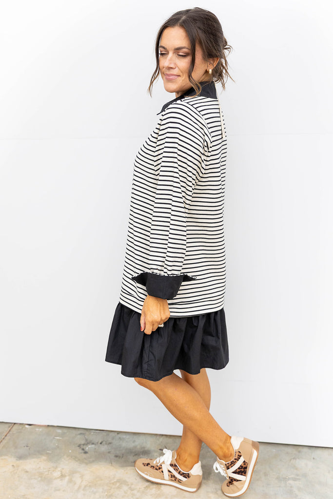 Spotted Around Town Dress