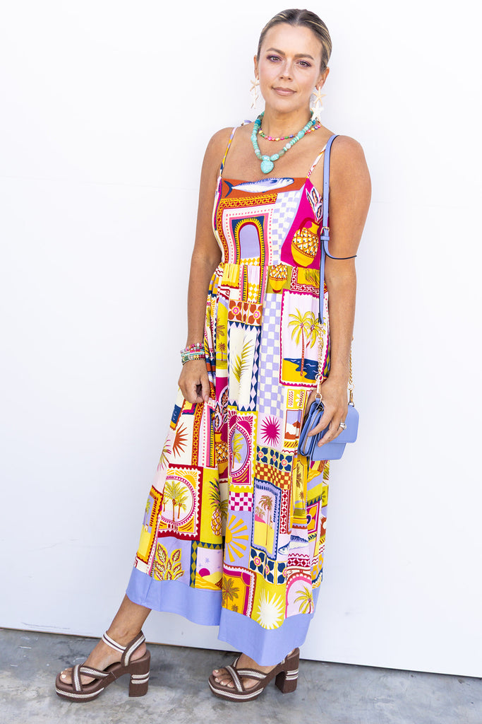 A Day In The Dominican Dress - Multi