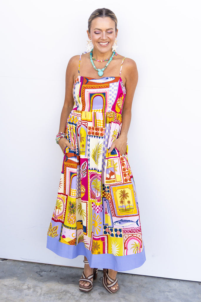 A Day In The Dominican Dress - Multi
