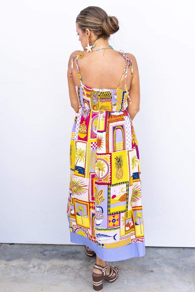 A Day In The Dominican Dress - Multi