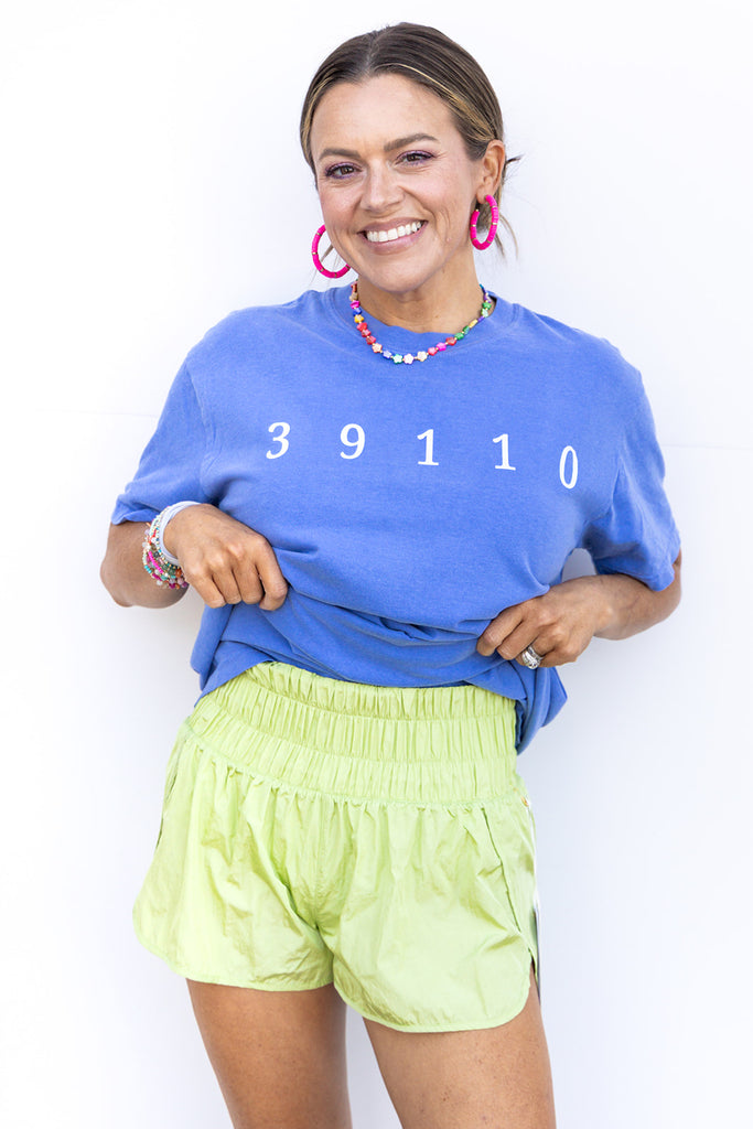 39110 Zip Code Comfort Colors Tshirt