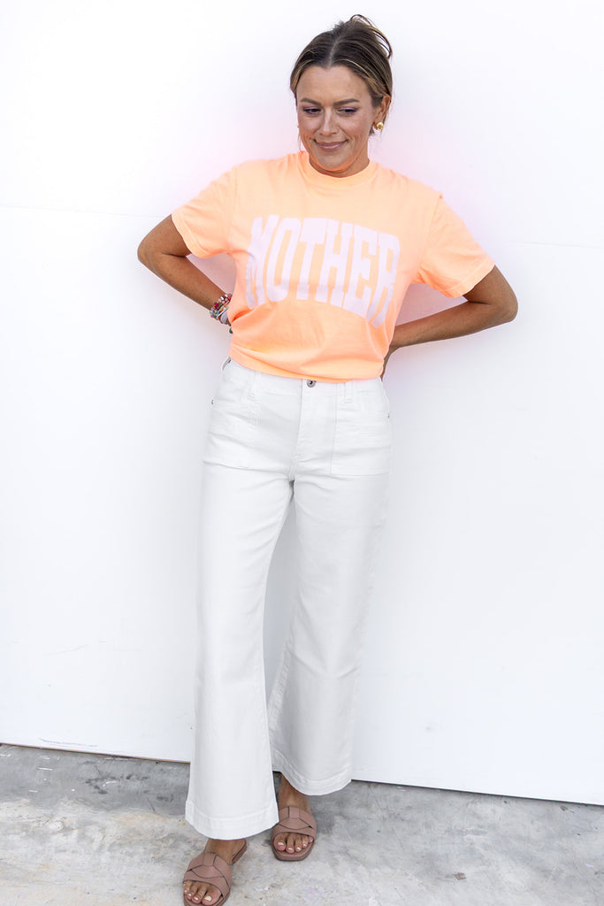 Summer Vacay Jeans - Alabaster White