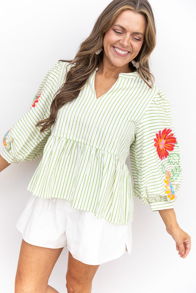 Bringing In Spring Blouse