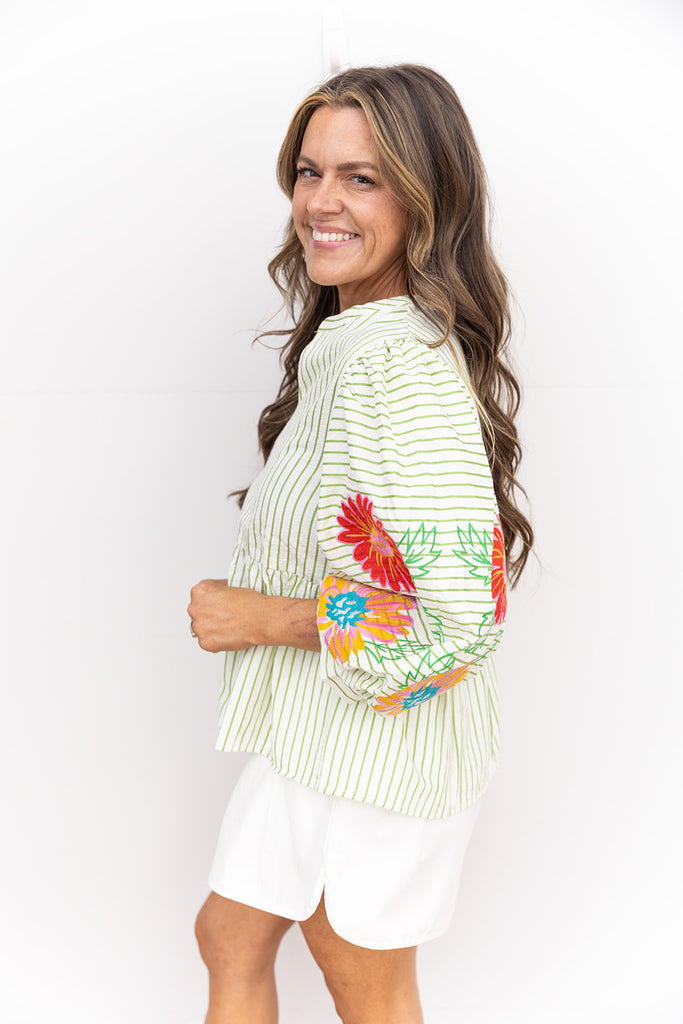 Bringing In Spring Blouse