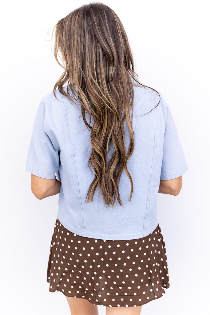 The Best Of Me Skort - Mocha