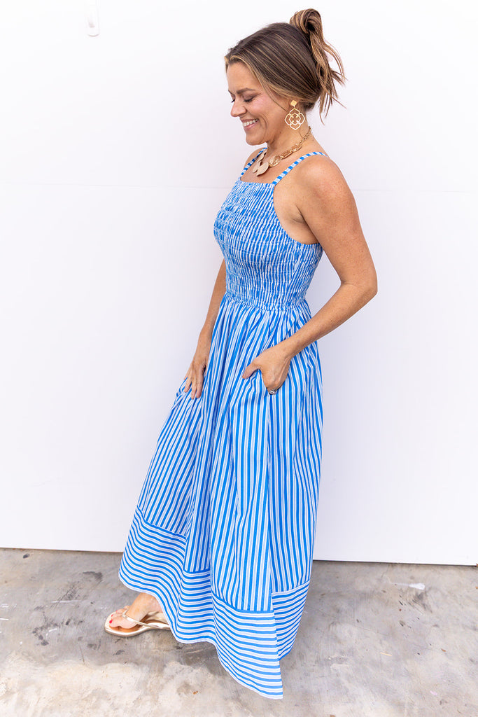 Lifestyle Midi Dress - Blue
