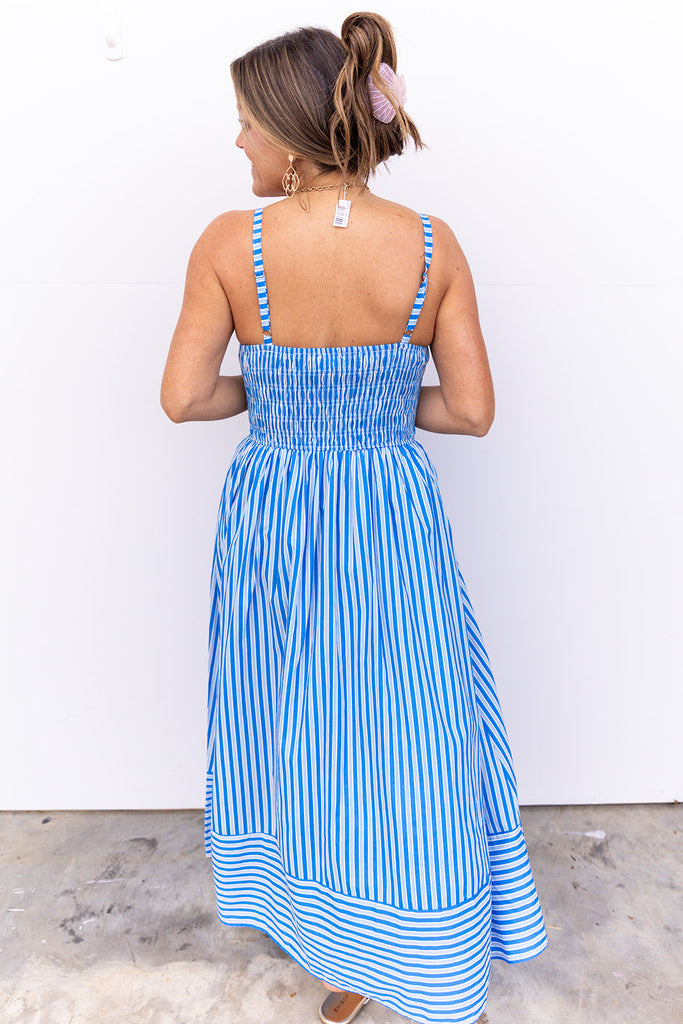 Lifestyle Midi Dress - Blue