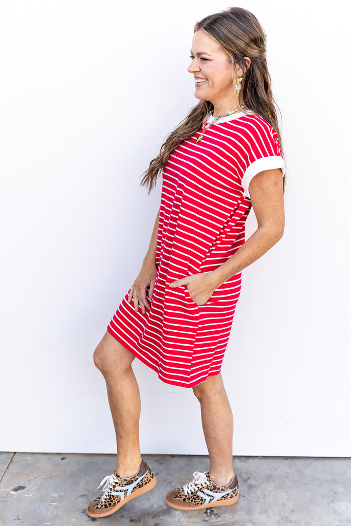 Change My Mind Dress - Ruby