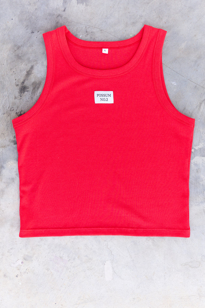 Signature tank - True Red- PRE ORDER