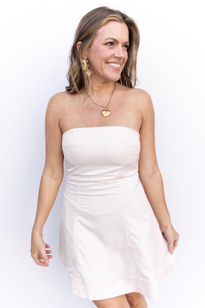 Wish You Were Here Dress - Natural