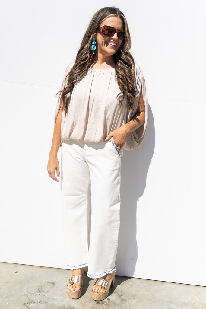 Heart Like A Truck Blouse - Papyrus