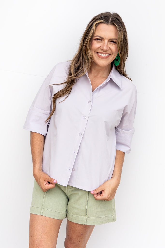 Need You Now Blouse - Lavender
