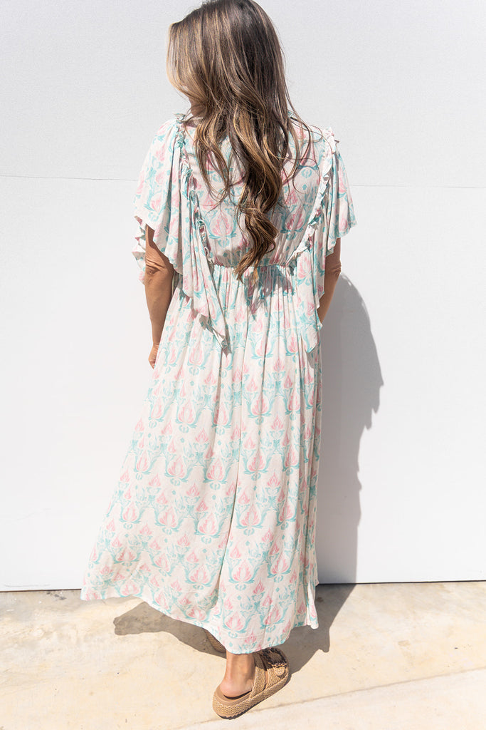 Send My Love Dress - Aqua Mix