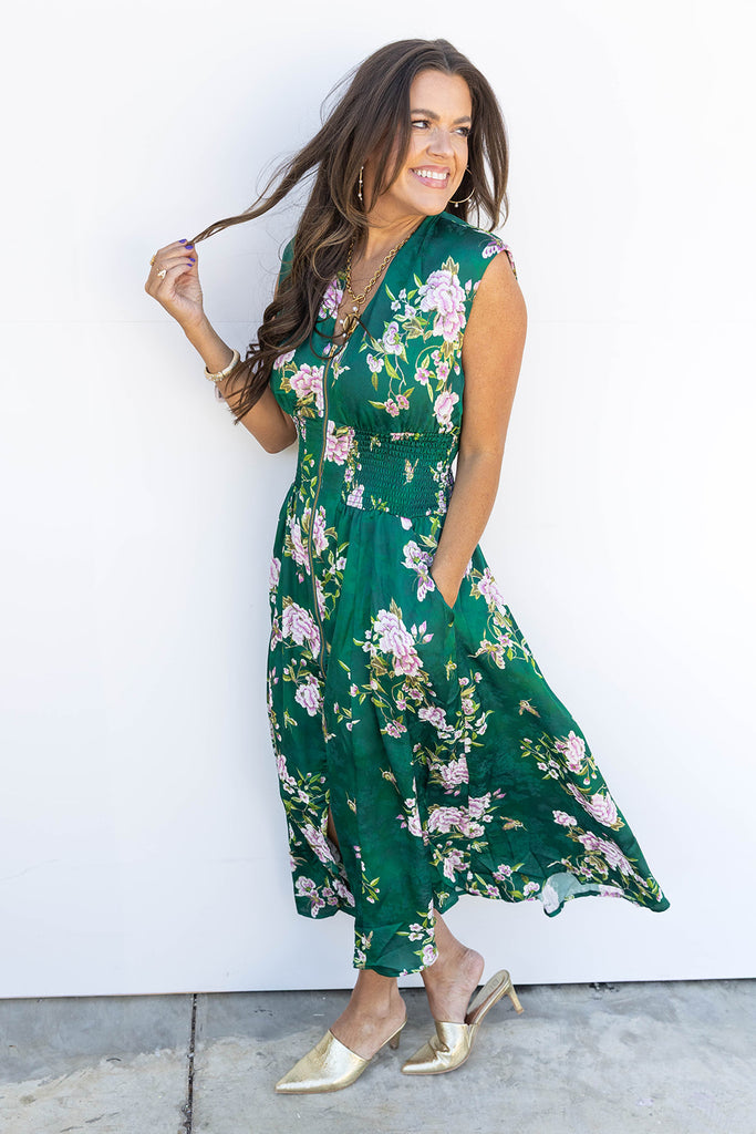 Secret Meadow Midi Dress