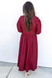 Burgundy Breeze Maxi Dress