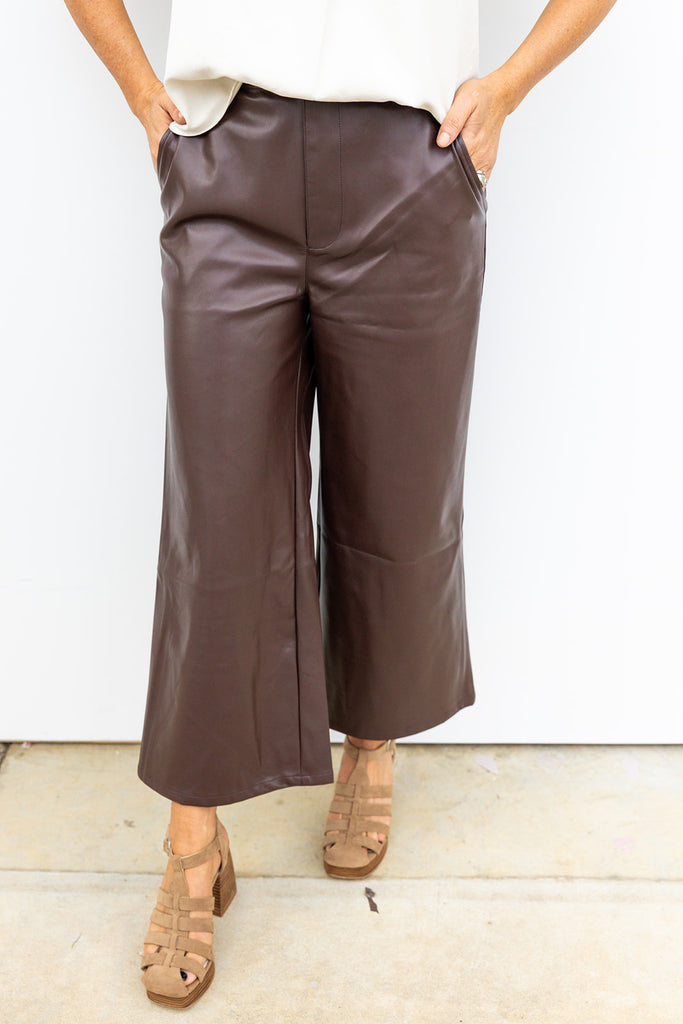 Cappucino Breeze Culottes- Brown