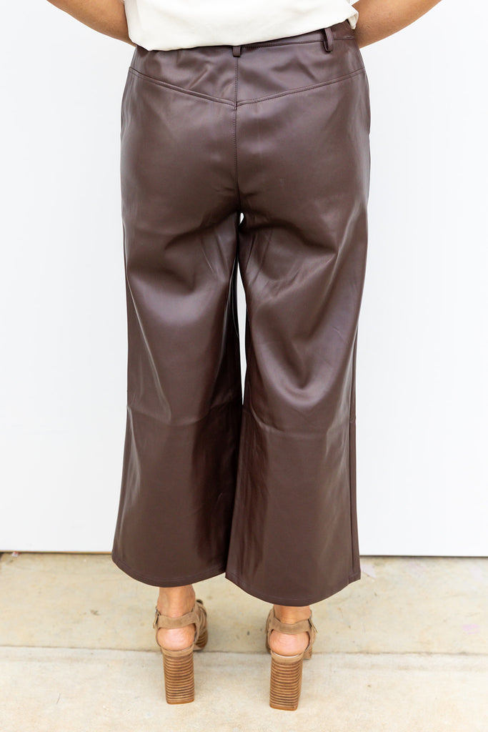 Cappucino Breeze Culottes- Brown