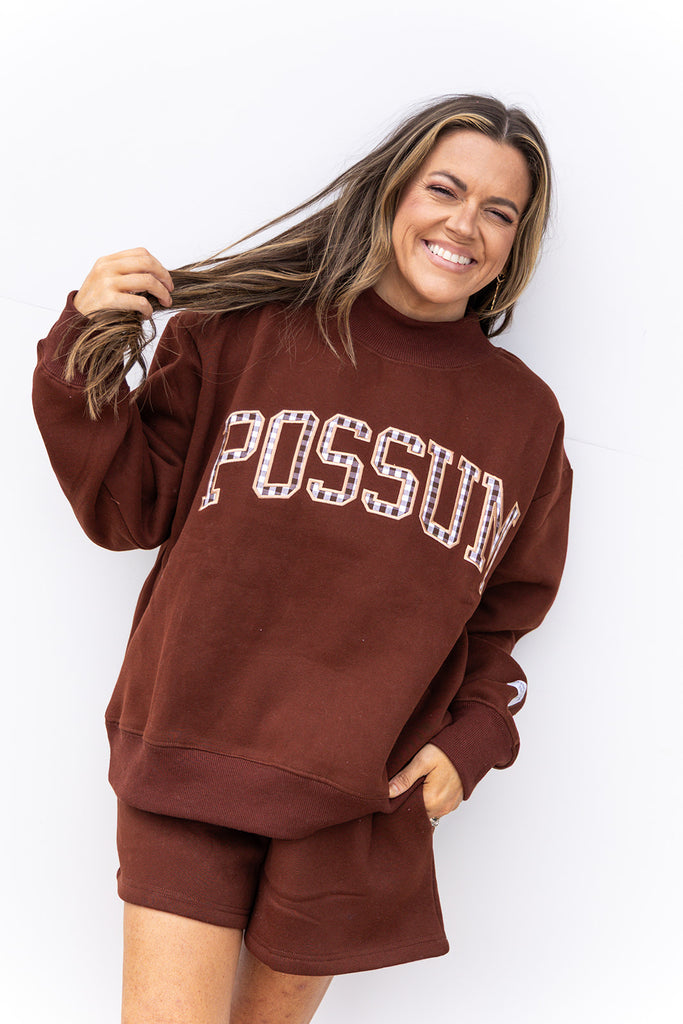 Possum Mock Neck Set