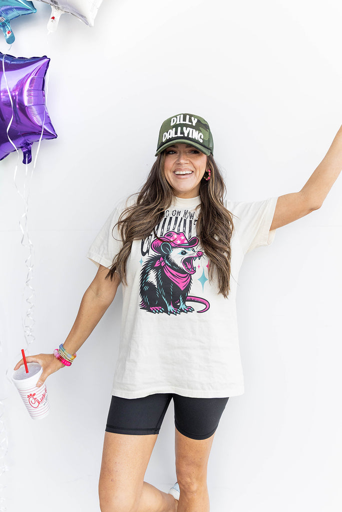 Go on Now, Git Graphic Tee - Ivory