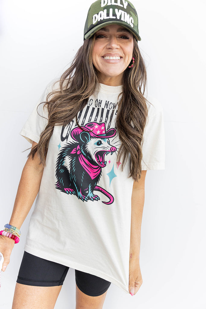Go on Now, Git Graphic Tee - Ivory