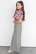 Move Over Mauve Floral Blouse