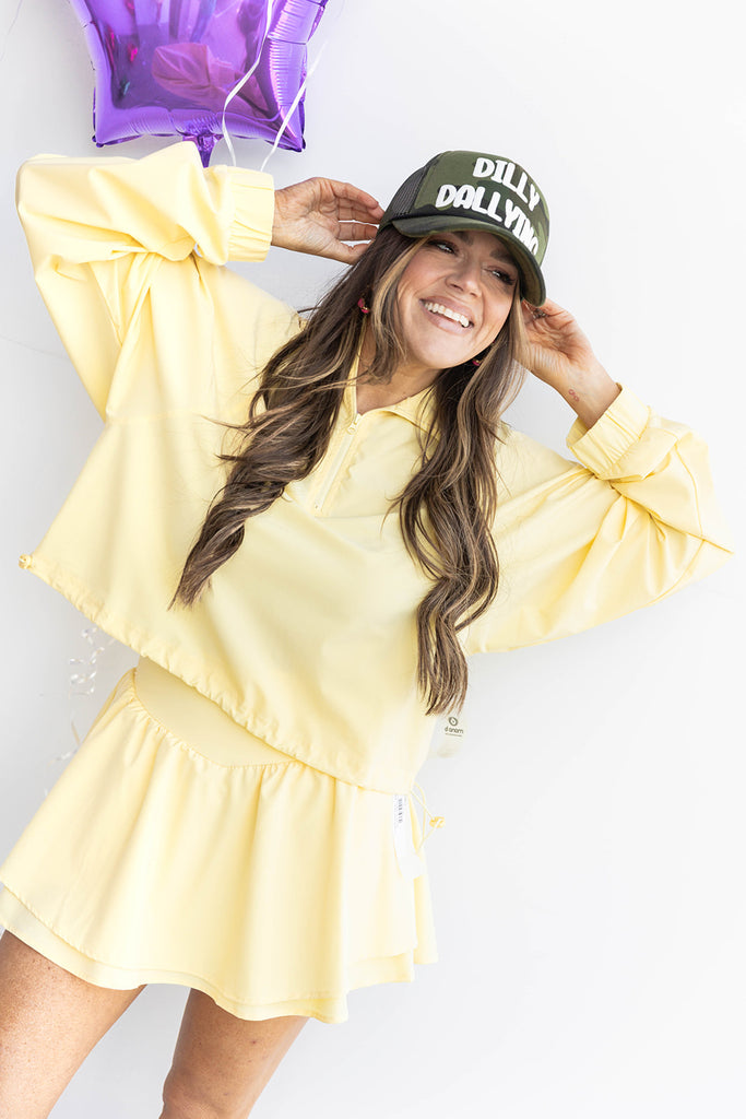 Court Crush Jacket - Yellow