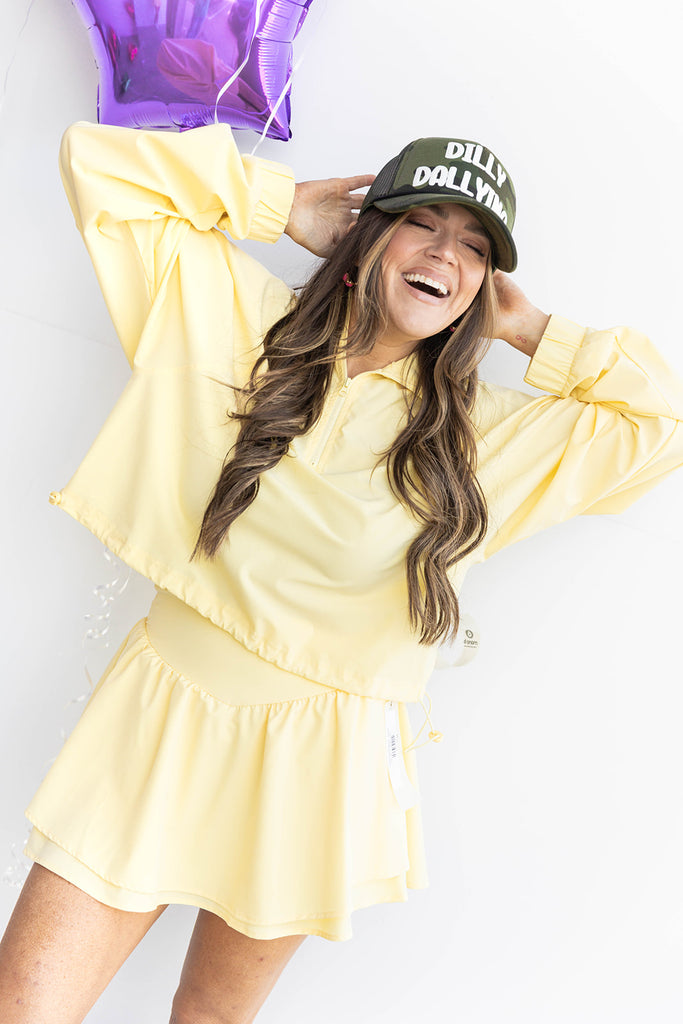 Court Crush Jacket - Yellow