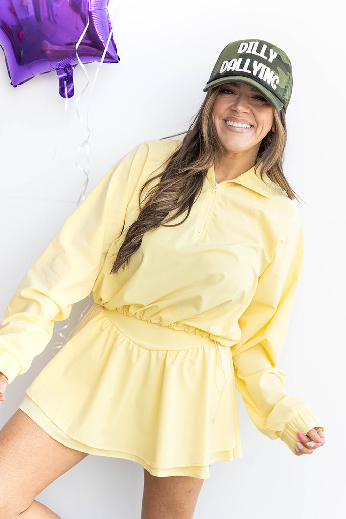 Court Crush Jacket - Yellow