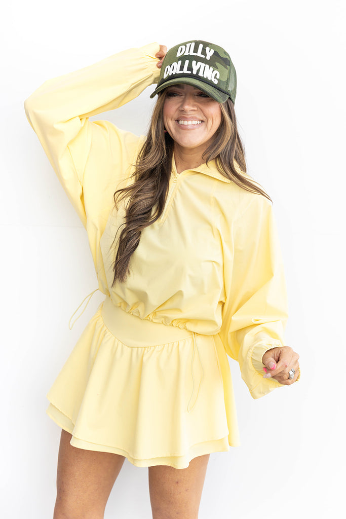 Court Crush Jacket - Yellow