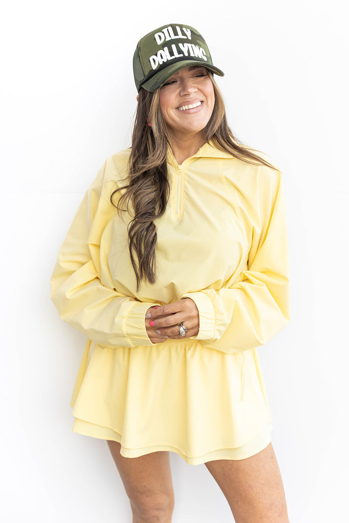 Court Crush Jacket - Yellow