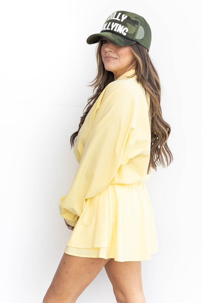 Court Crush Jacket - Yellow