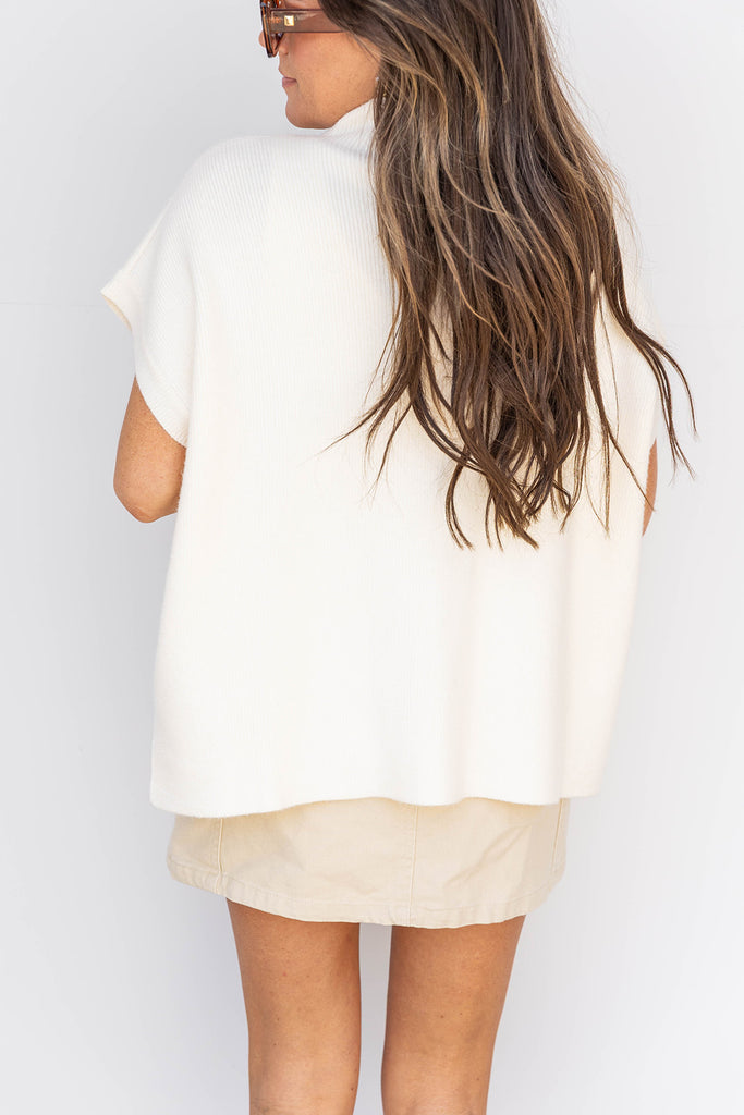 Cafe' Luxe Sweater - Ivory