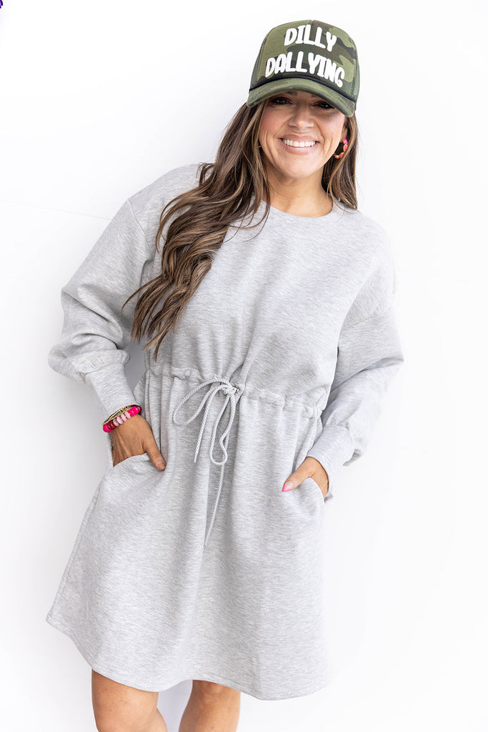 Cloud Comfort Dress - H. Grey