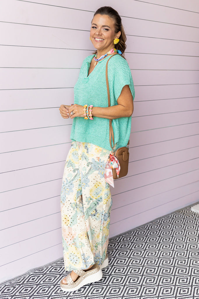 Eye for Eyelet Pants