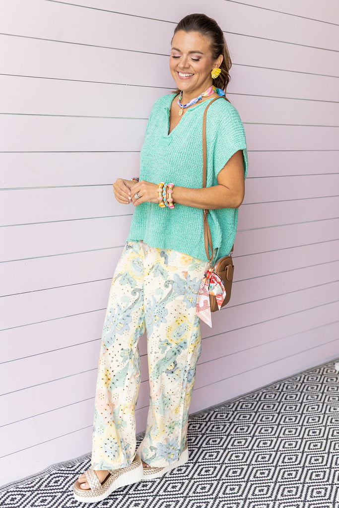 Eye for Eyelet Pants