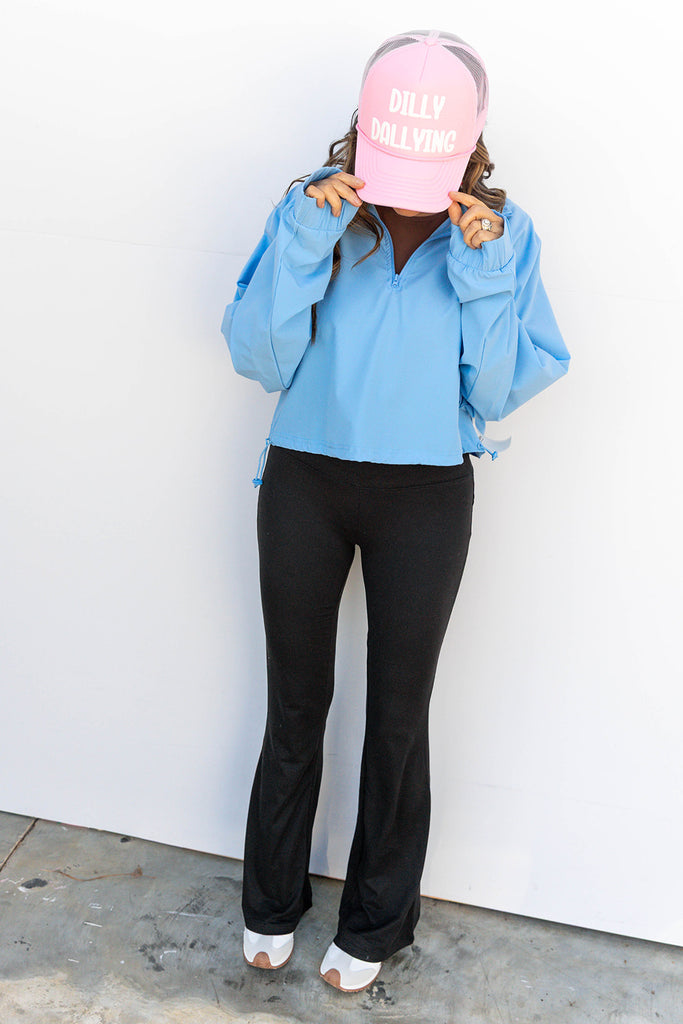 Dilly Dallying Pink C.C Trucker Hat