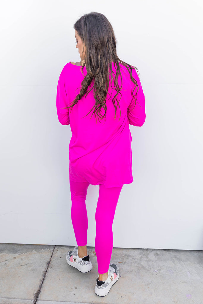 Bare Comfort Set - Neon Hot Pink *DOORBUSTER*
