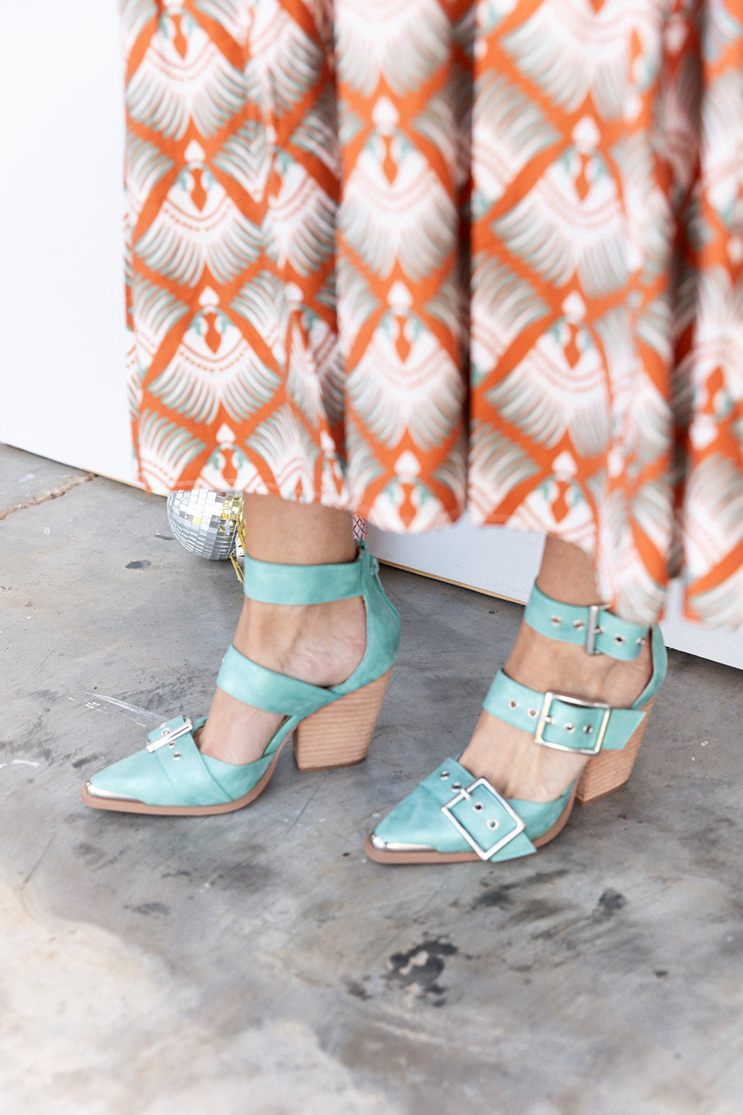 The Hendrix Bootie - Turquoise