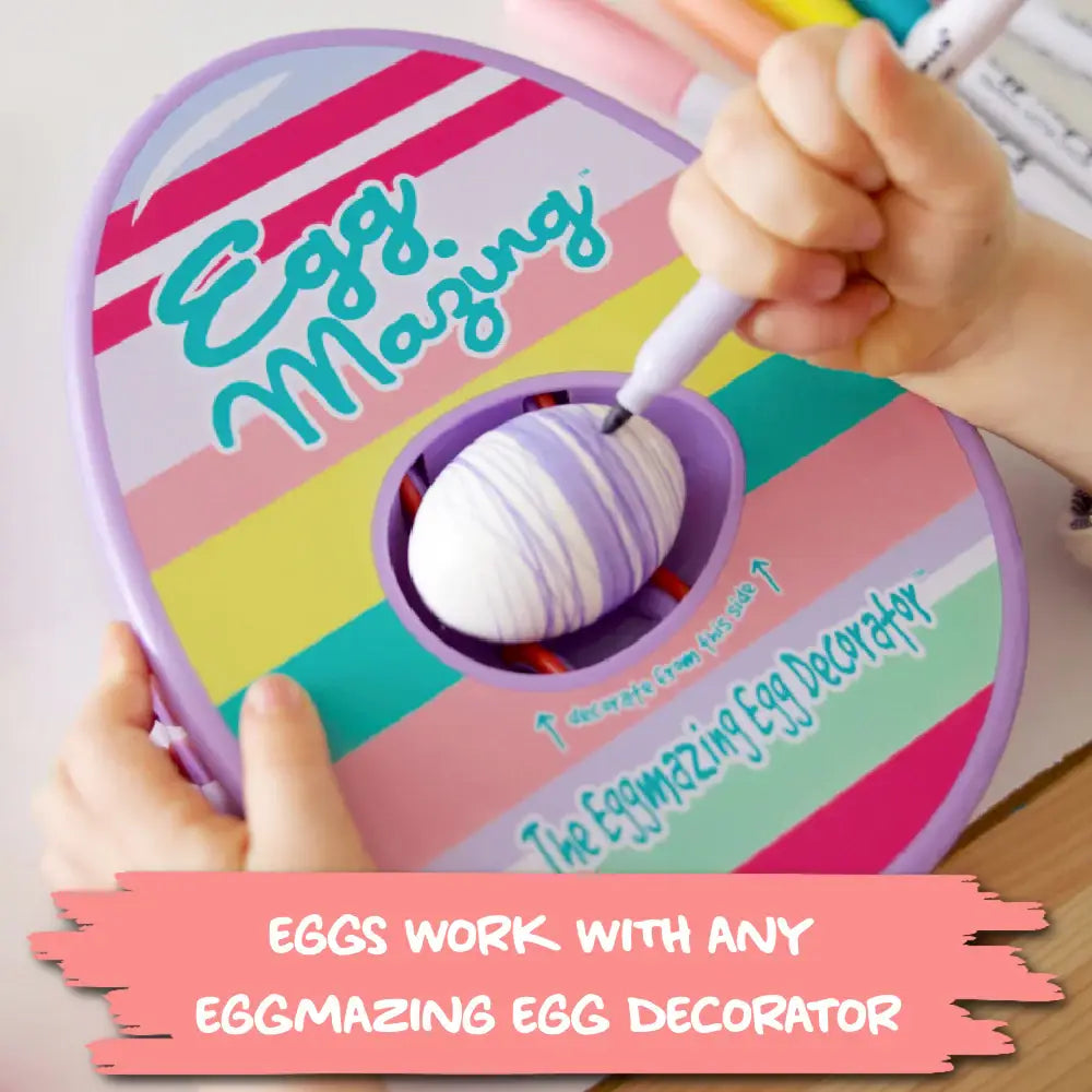 12 Pack Eggmazing Wooden Eggs - Easter Gift