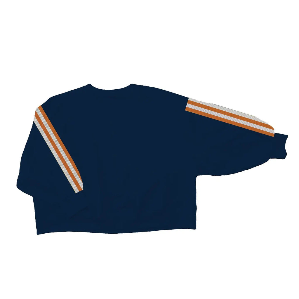 Navy and Orange Millie Sweatshirt